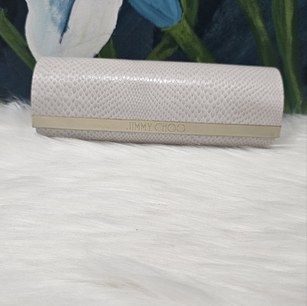 Jimmy Choo White Clutch